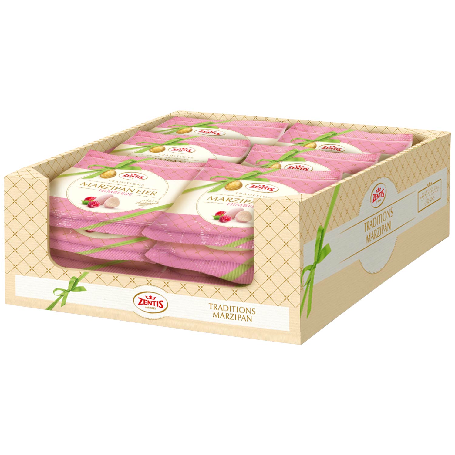 Zentis Marzipan-Eier Himbeere 125g