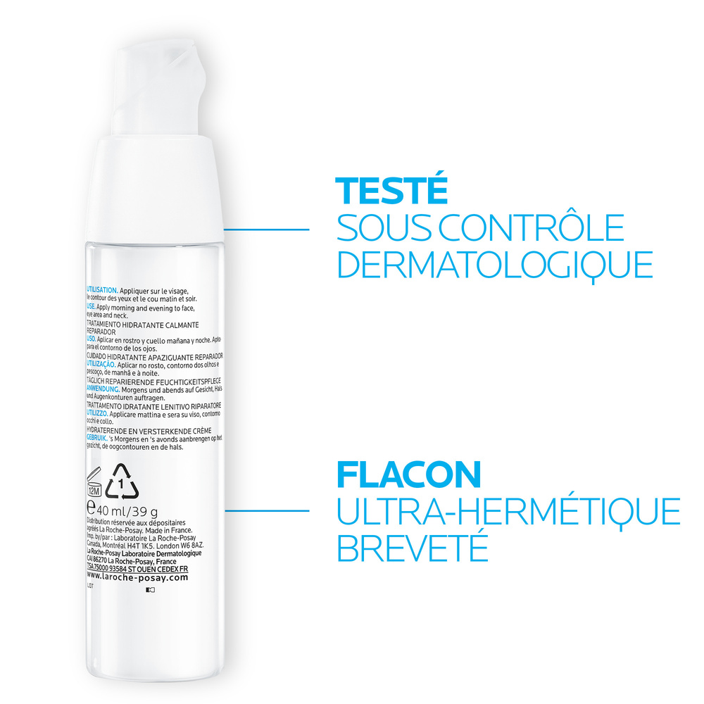 La Roche-Posay Toleriane Ultra Fluide Dermallergo soin visage hydratation intense 48H peaux sensibles réactives