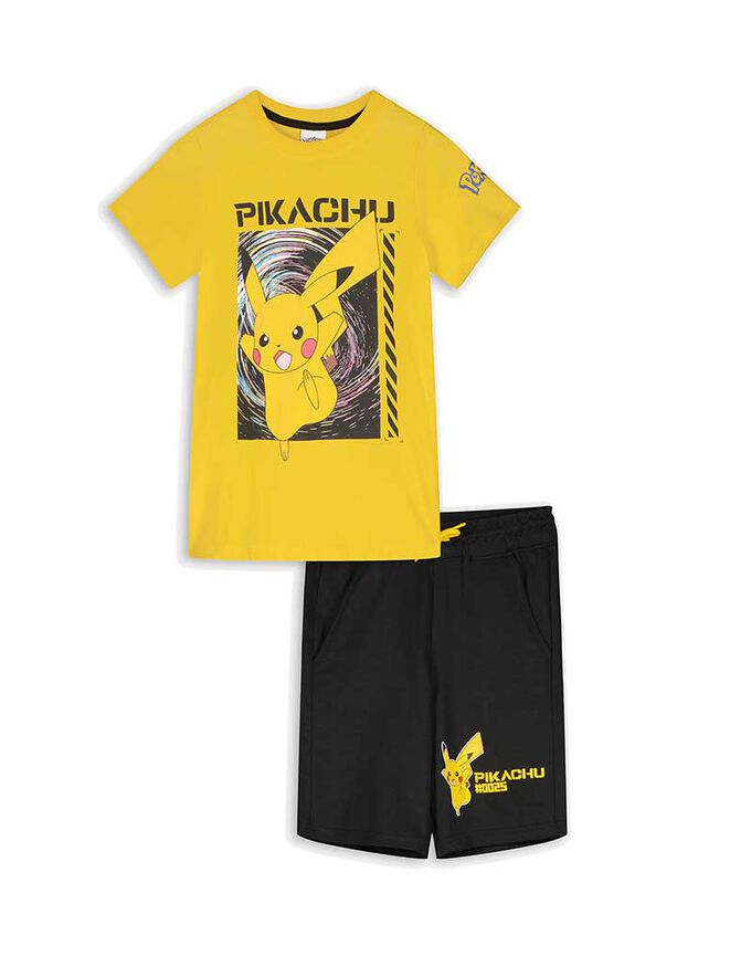 Set aus T-Shirt und Shorts - Pikachu