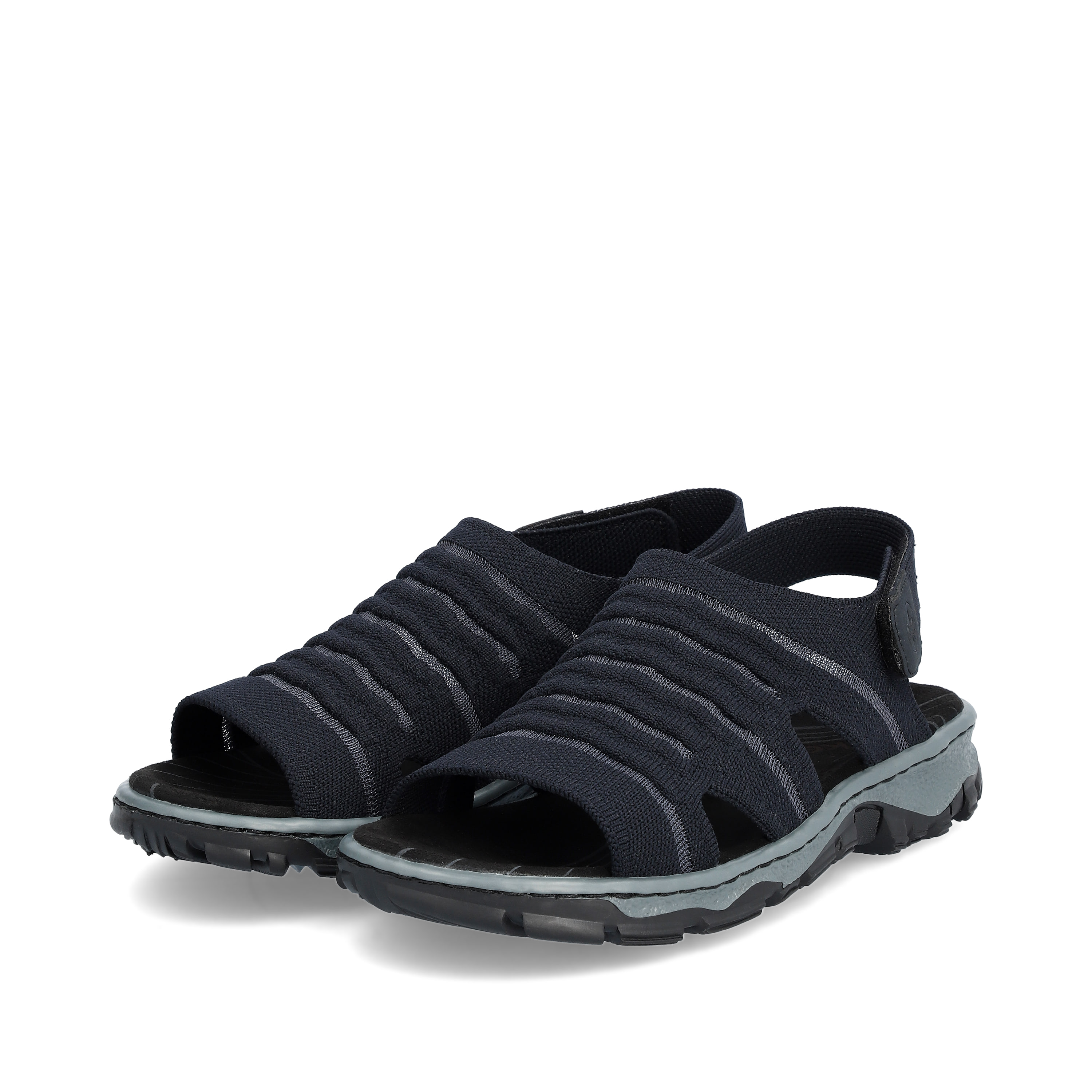 Rieker Damen Trekkingsandalen stahlblau