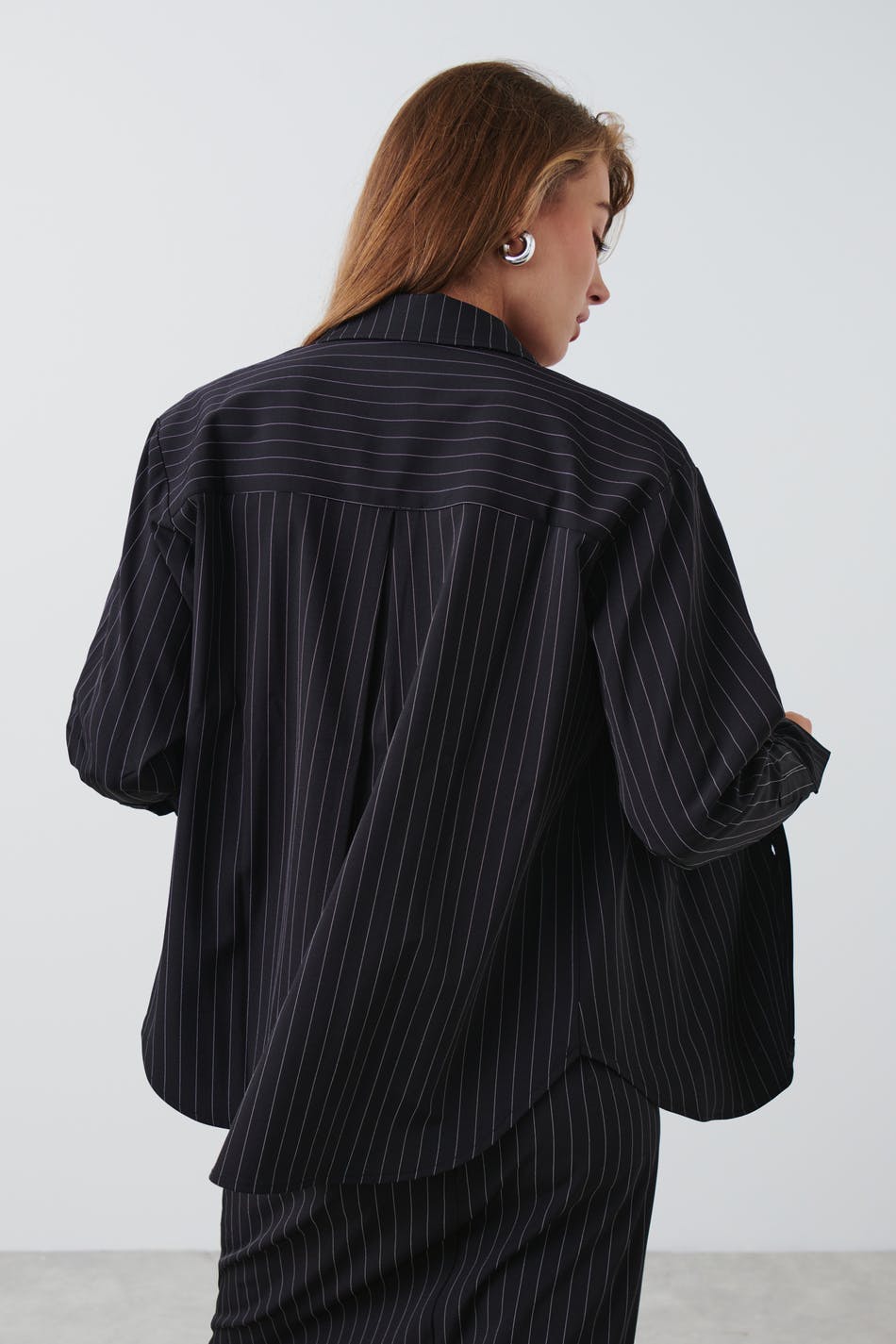 Pinstripe shirt