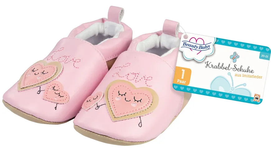 Beauty Baby Krabbelschuhe Girl 22/23 Heavenly Pink