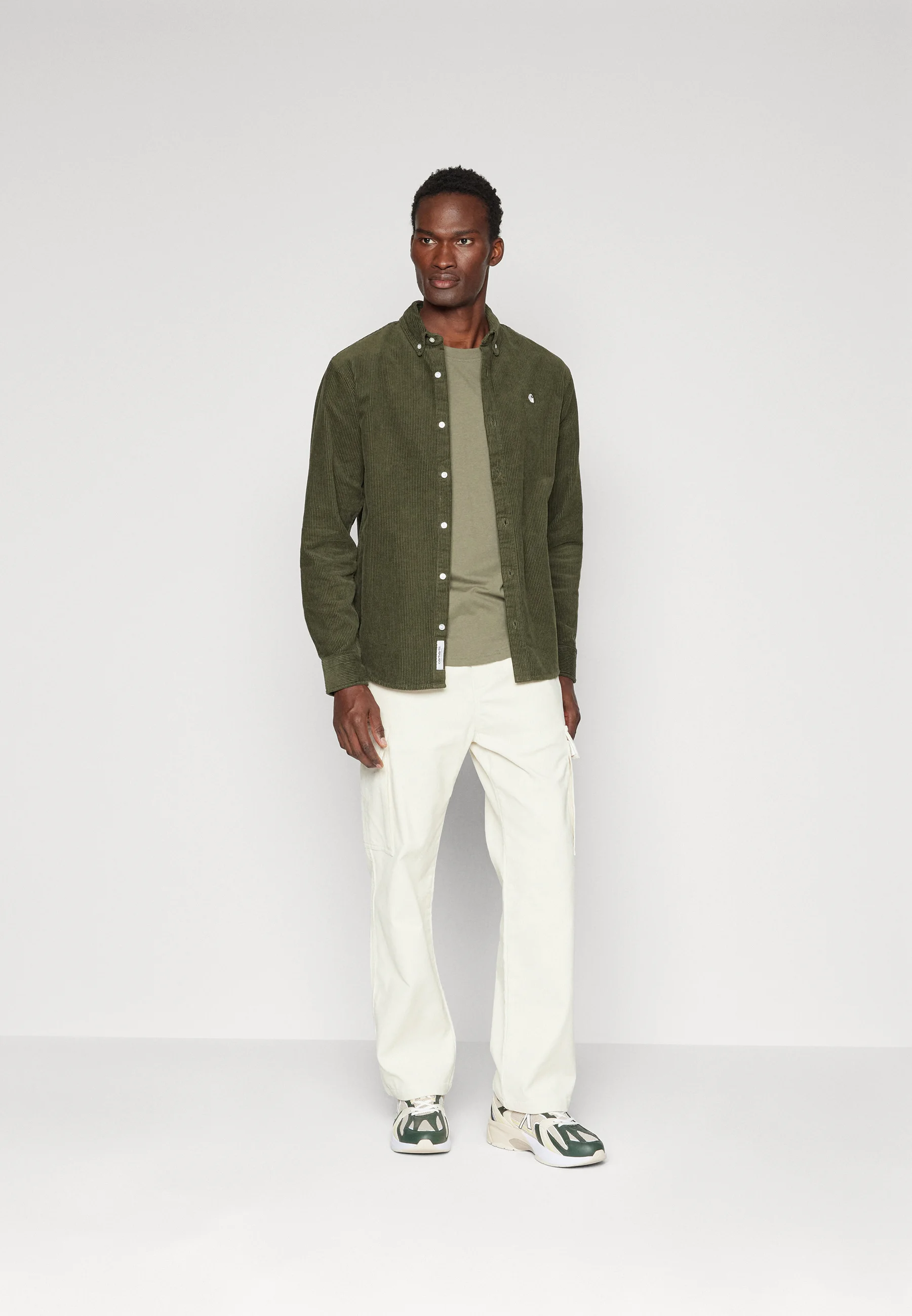 Calvin Klein Jeans BADGE TURN UP SLEEVE - Camiseta básica