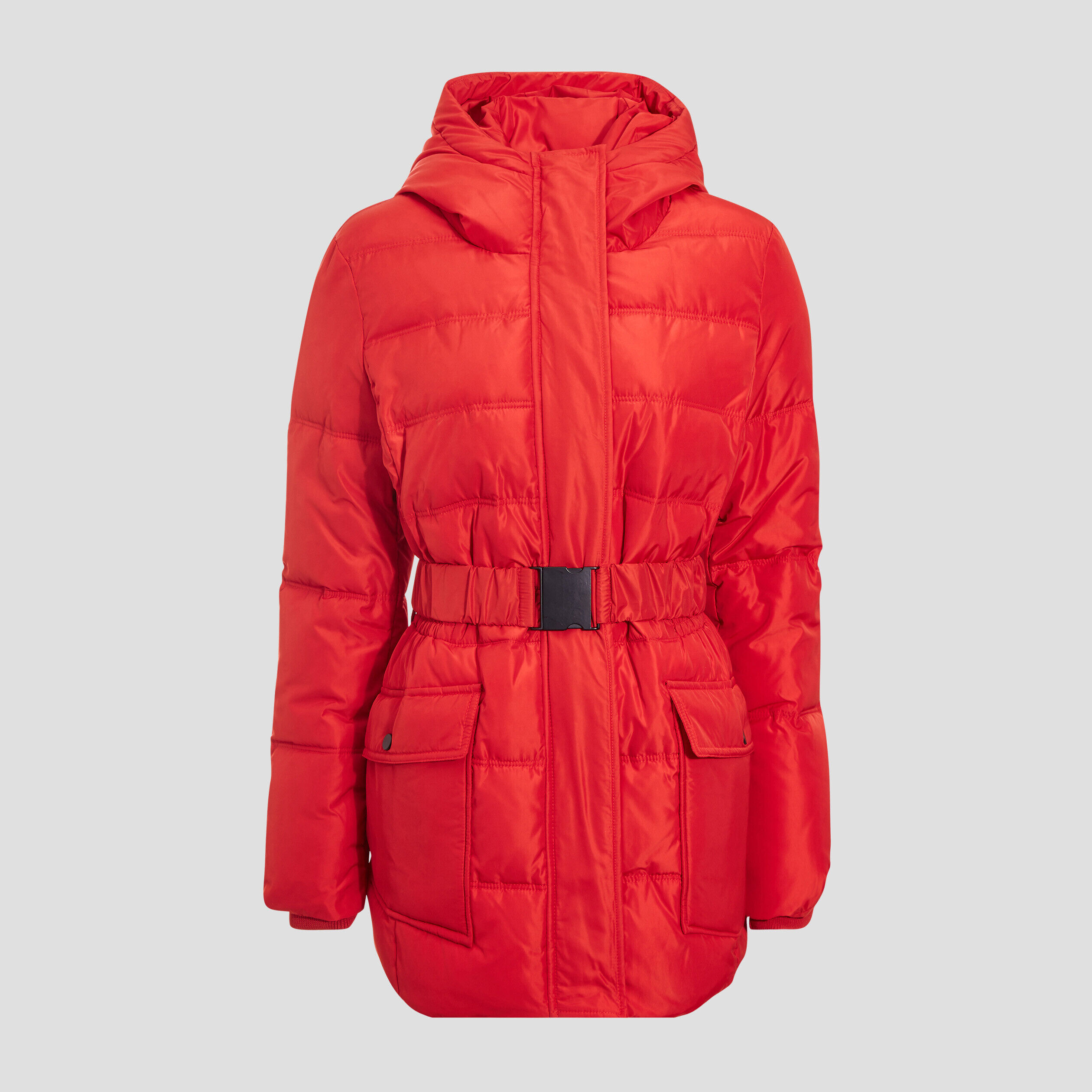 Doudoune cintrée rouge femme | Cache Cache