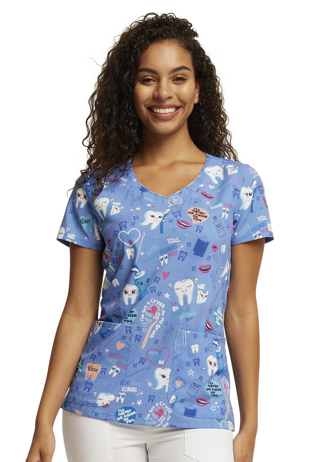 Cherokee Funktionsbluse Bunt bedruckter Damen Kasack 