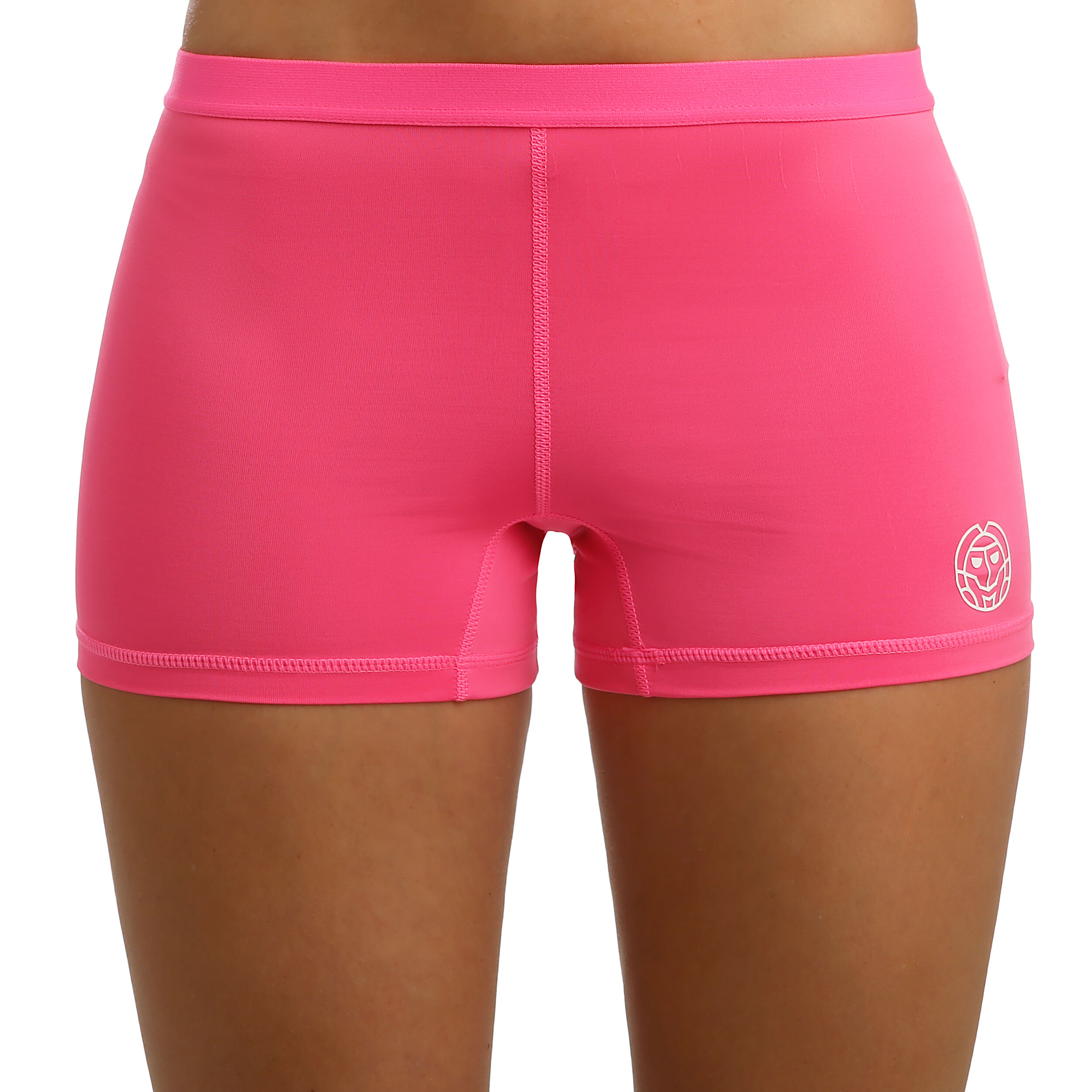 Kiera Tech Ballshort Damen - Pink, Weiß