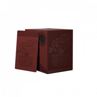 Dragon Shield Double Shell - Blood Red/Black