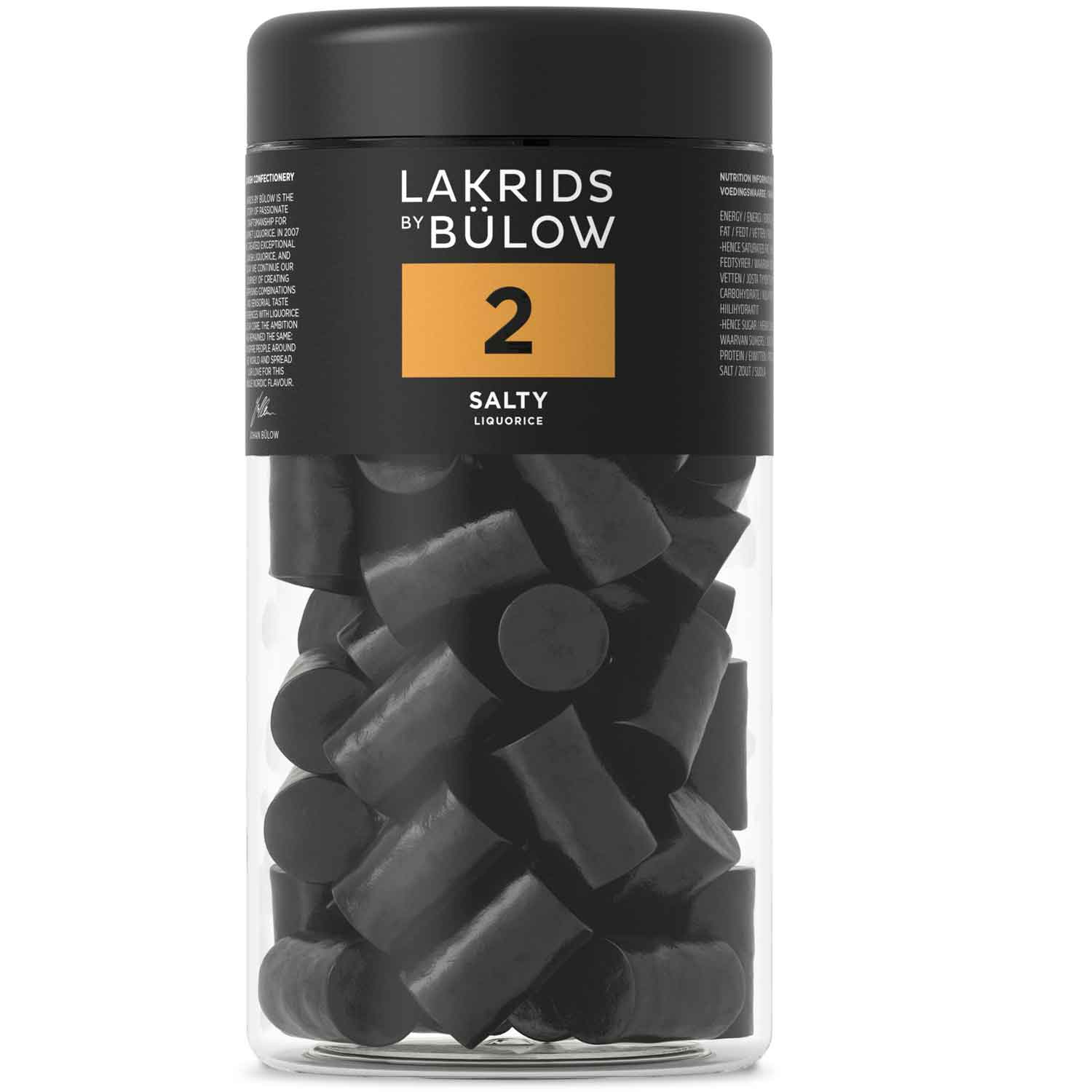 Lakrids by Bülow 2 Salty Liquorice 360g