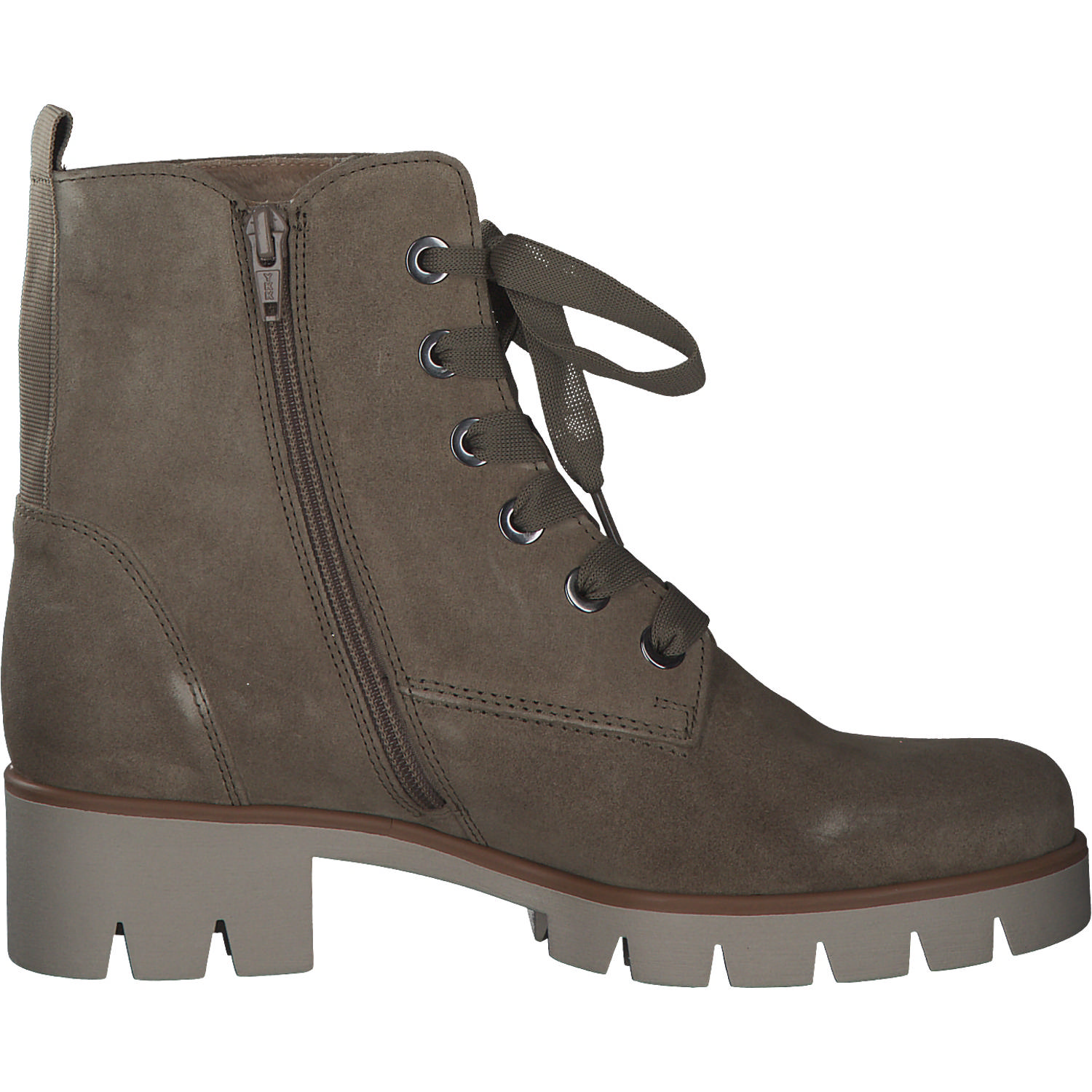 Gabor 91.711, Schnürstiefeletten, Damen, salbei (dust)