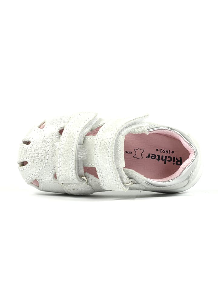Richter Shoes Halbsandalen in Creme günstig kaufen