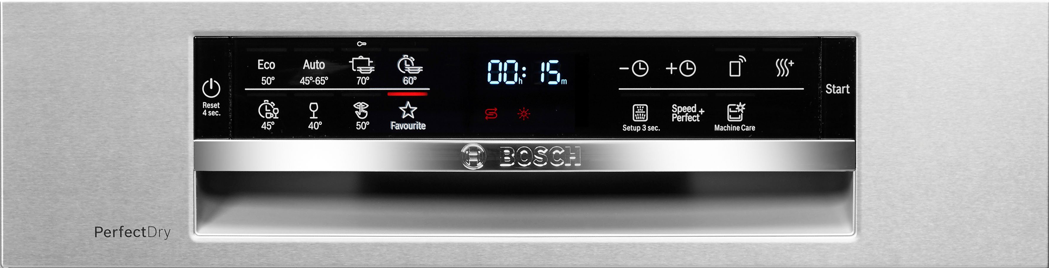 BOSCH Unterbaugeschirrspüler Serie 6, SPU6ZMS35E, 10 Maßgedecke
