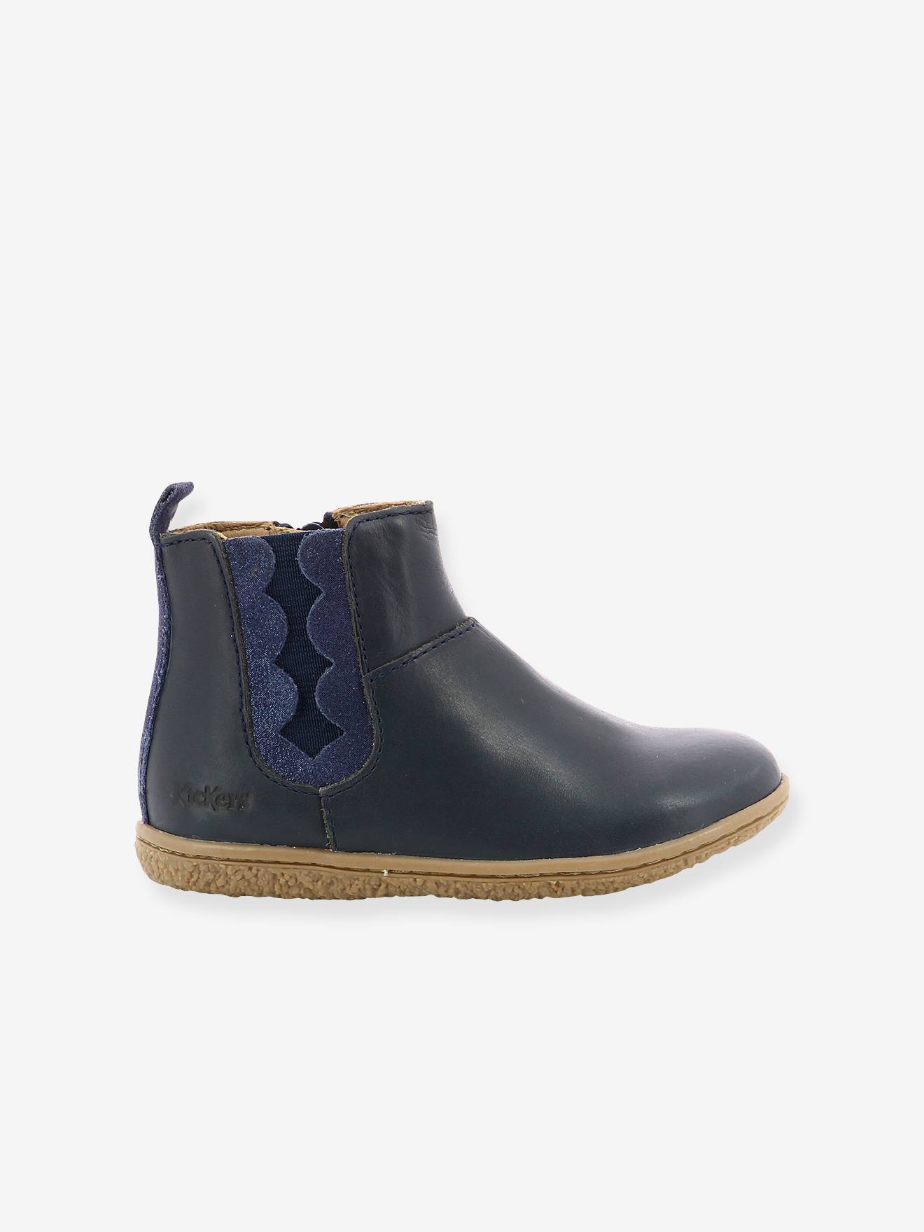 Boots fille Vetudi KICKERS® marron bronze