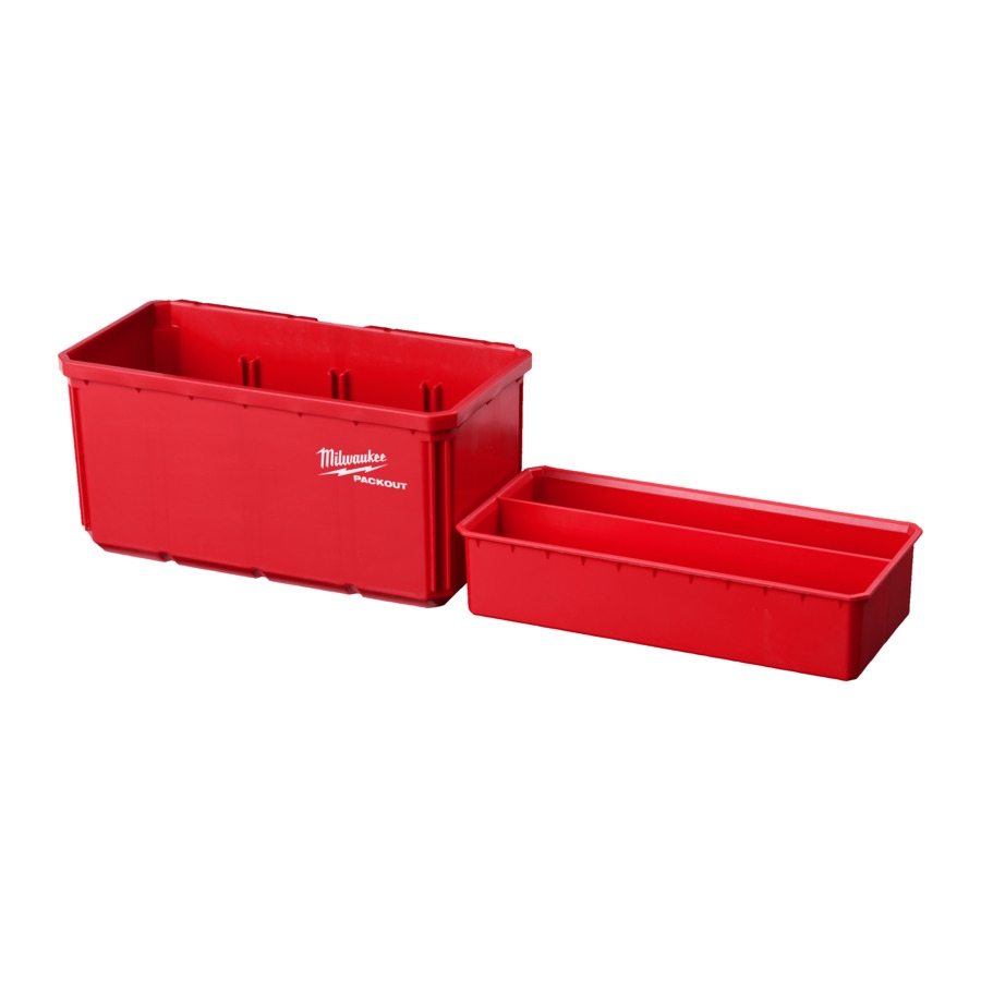 Milwaukee Accessories 4932480699 Packout Trays 10x20 cm 2 pieces