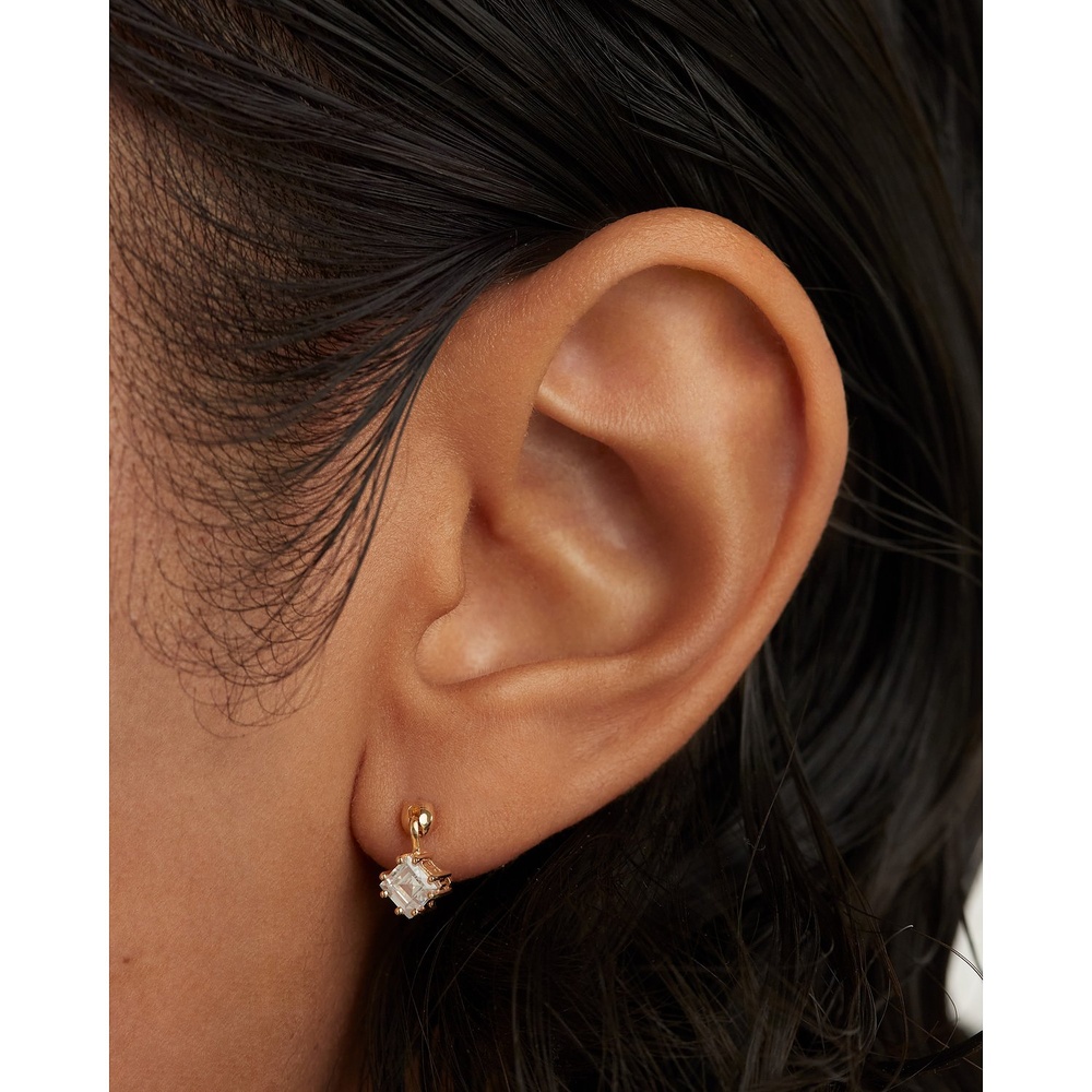 P D Paola Boucle d'oreille unique 925 Argent Boucles d'oreilles
