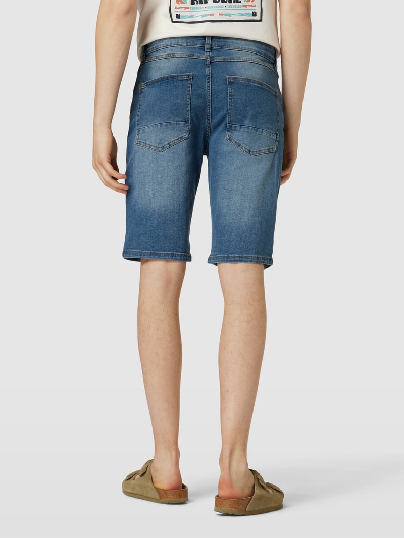 Jeansshorts im 5-Pocket-Design Modell 'PORTO' in jeans