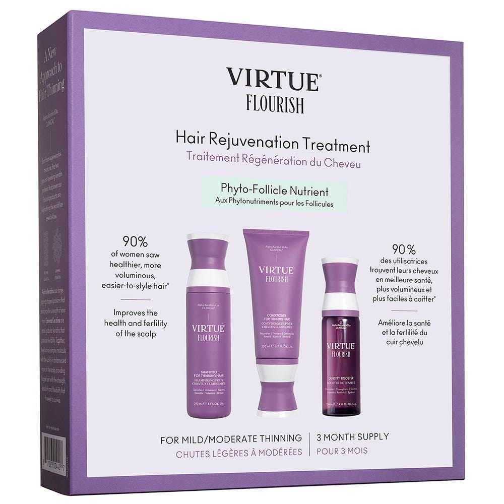 Virtue Flourish Phyto-Follicle Nutrient für 3 Monate Kit