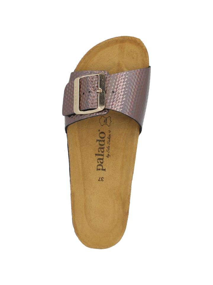 palado Pantoletten in brown günstig kaufen