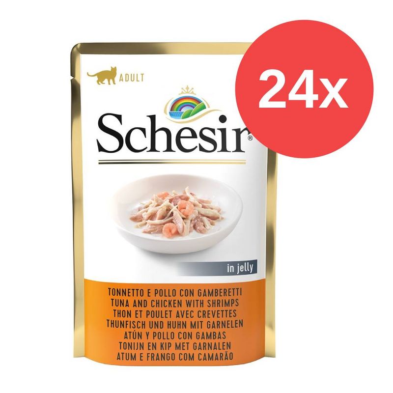 Sparpaket Schesir Jelly Pouch 24 x 85 g zu TOP-Preisen | bitiba %