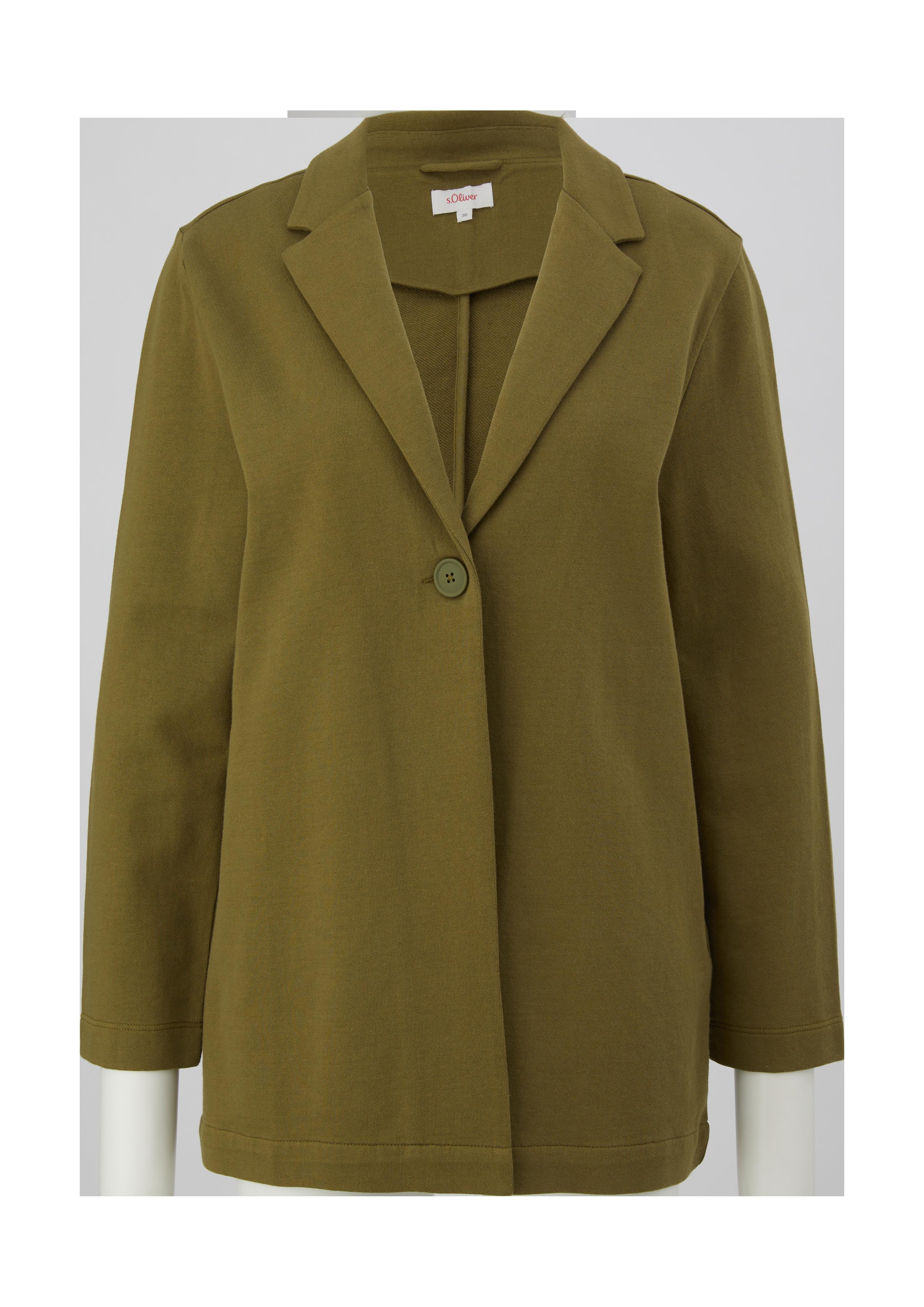 Blazer aus Sweatware  2132953-7723