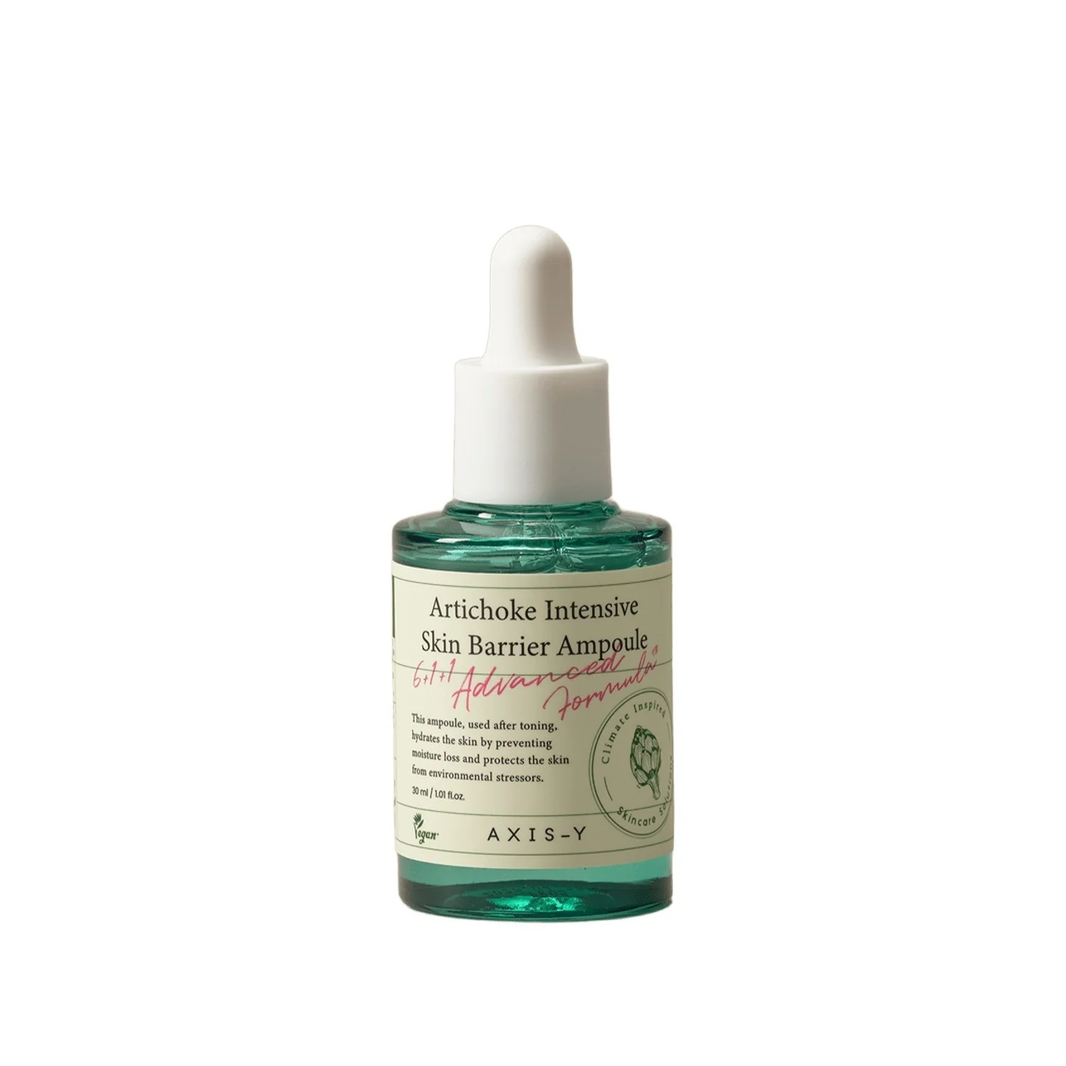 Ampolla intensiva de alcachofa para la barrera cutánea 6+1+1 - Sérum facial hidratante, sérum facial calmante, tratamiento regenerador