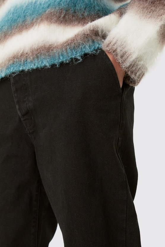 Tall lockere Twill-Schlaghose mit Farbverlauf