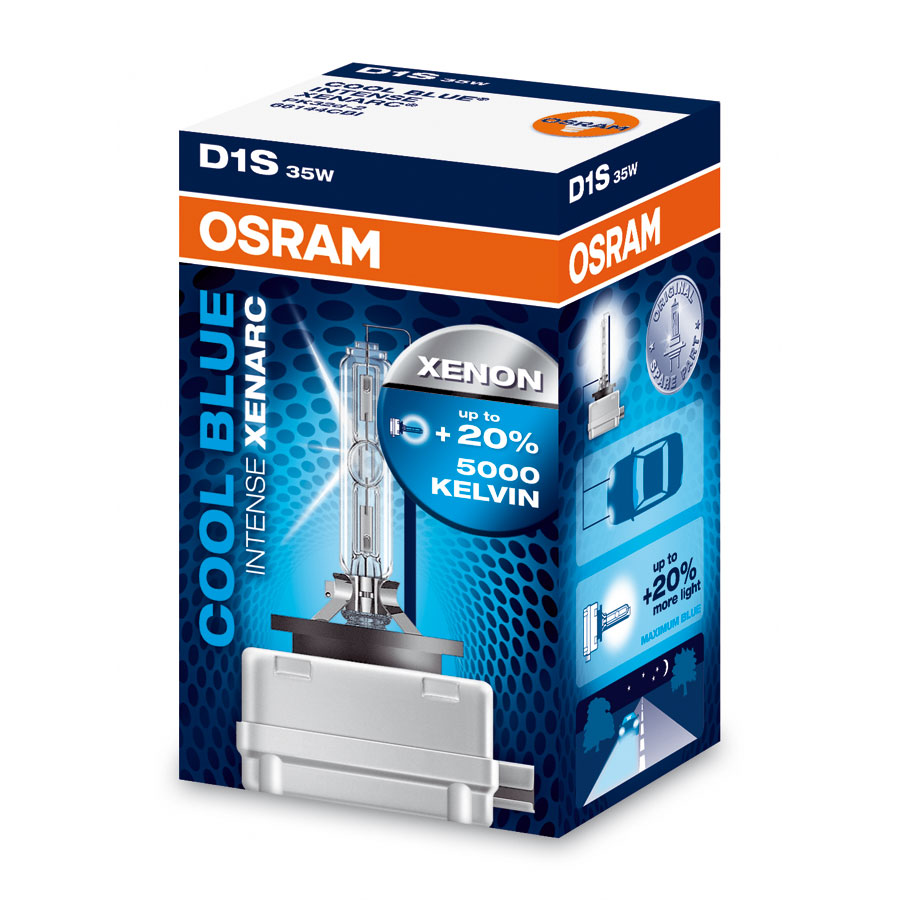 OSRAM Cool Blue Intense D1S Xenonlampe, 1 Stück - ATU