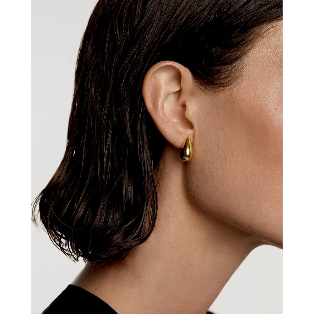 P D Paola Boucles d'oreilles à fermoir à poussette 925 Argent Boucles d'oreilles