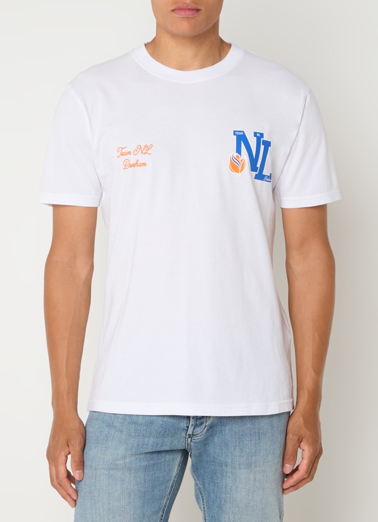 Denham T-shirt with logo and back print
