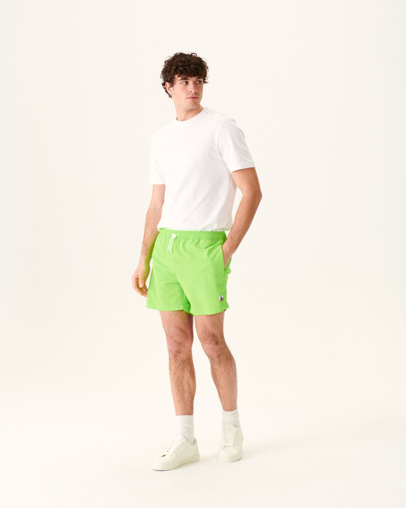 Short de bain Vert fluo Biarritz