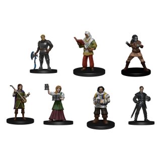 D&D Icons of the Realms Miniaturen vorbemalt The Yawning Portal Inn - Friendly Faces Pack