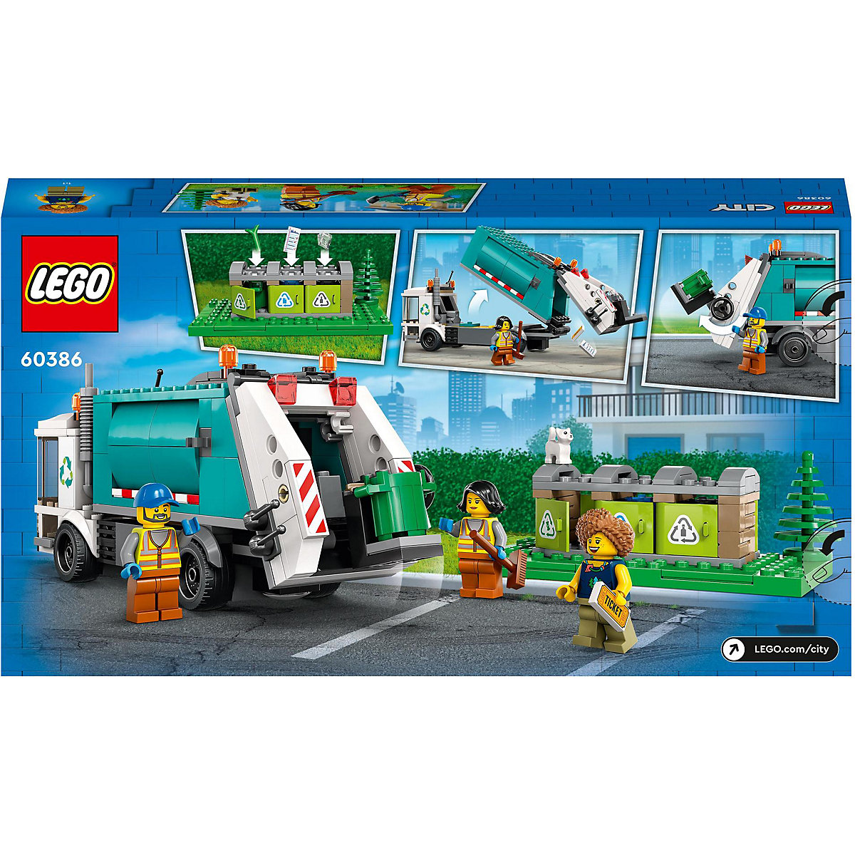LEGO® City 60386 Müllabfuhr