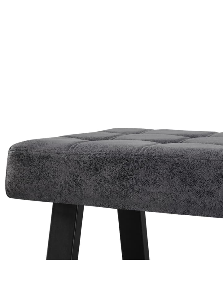 B&D Home Sitzbank DOLCE in Schwarz - (B)140 x (H)48 x (T)48 cm günstig kaufen 140 cm