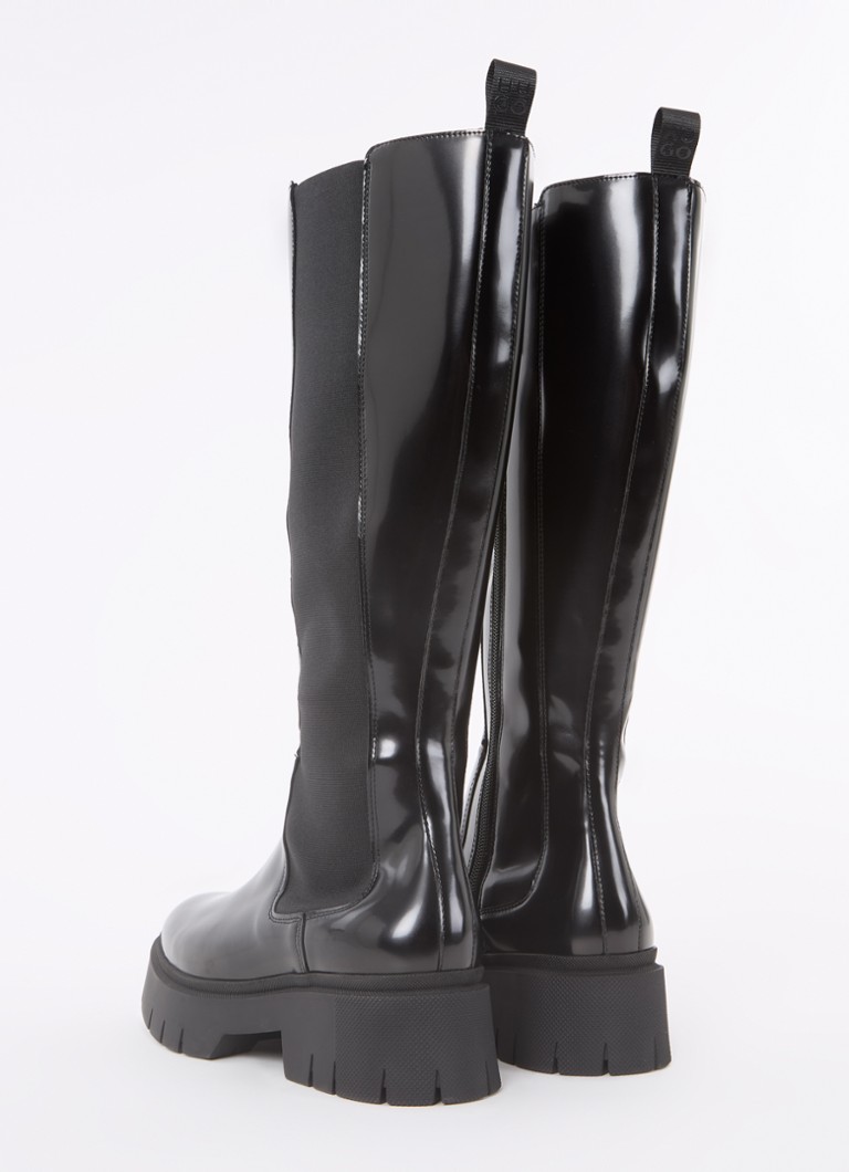 HUGO BOSS Stivaletto Chelsea in imitazione