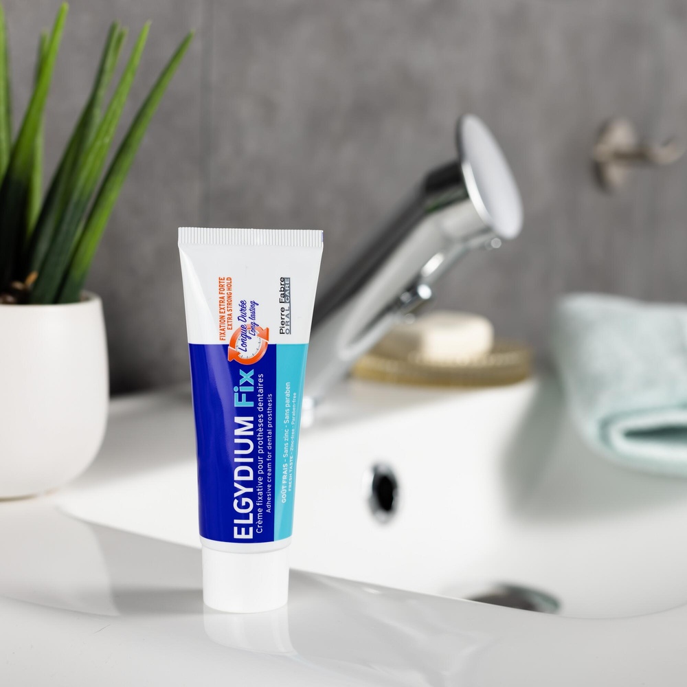 Oral Care PIERRE FABRE ORAL CARE ELGYDIUM FIX- Creme fixactive prothèse dentaire Crème fixative