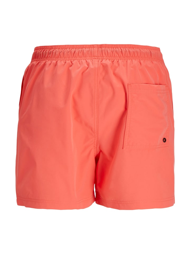 Jack & Jones Badeshorts 'Maui' in orange günstig kaufen