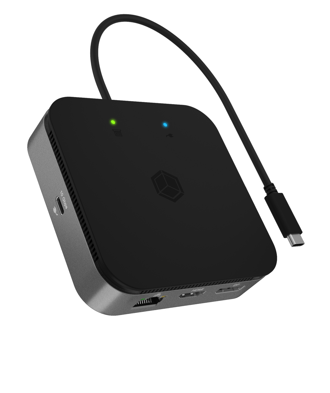ICY BOX IB-DK408-C41, 7-in-1 USB4DockingStation mit zweifacher Videoausgabe