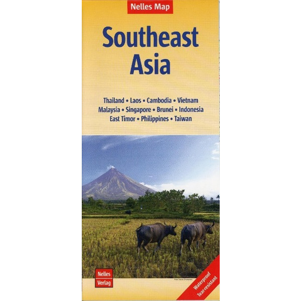 Nelles Map Southeast Asia  1 : 4 500 000 - Wanderkarte