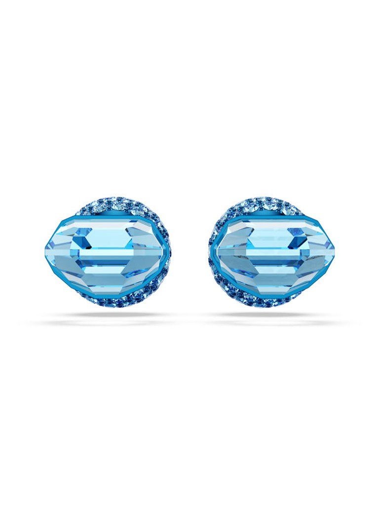 Swarovski Lucent stud earrings with crystal