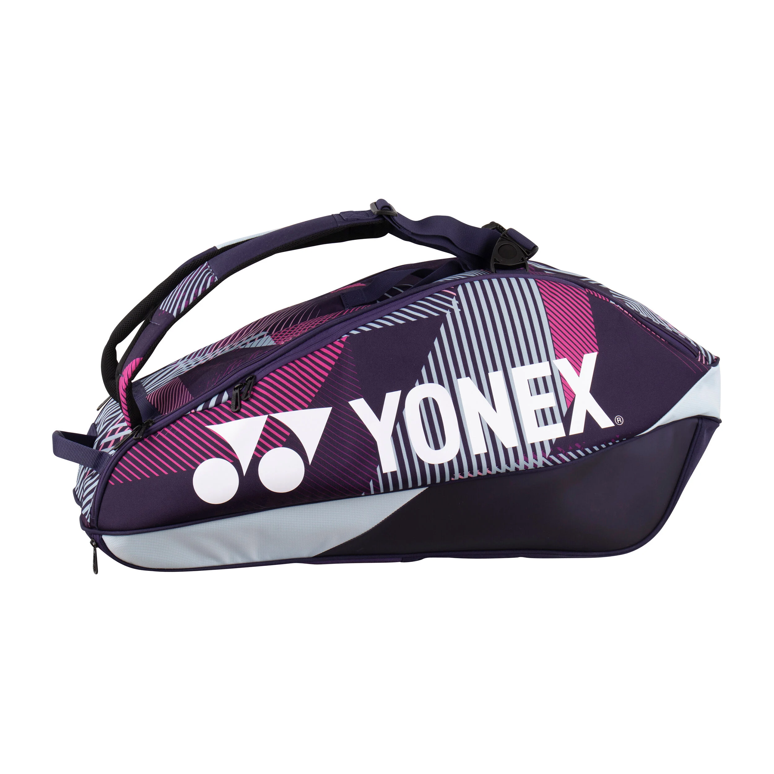 Pro Racquet Bag Schlägertasche 6er - Lila, Grau
