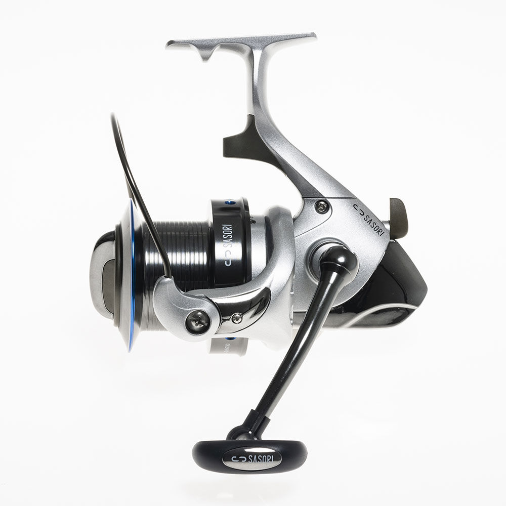 Balení 3 navijáků Sasori Veloce Surfcasting