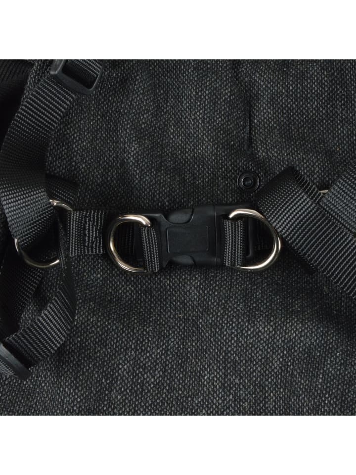 dynamic24 Hunde Mantel mit Gurt Winterjacke Hundemantel  in Anthrazit günstig kaufen