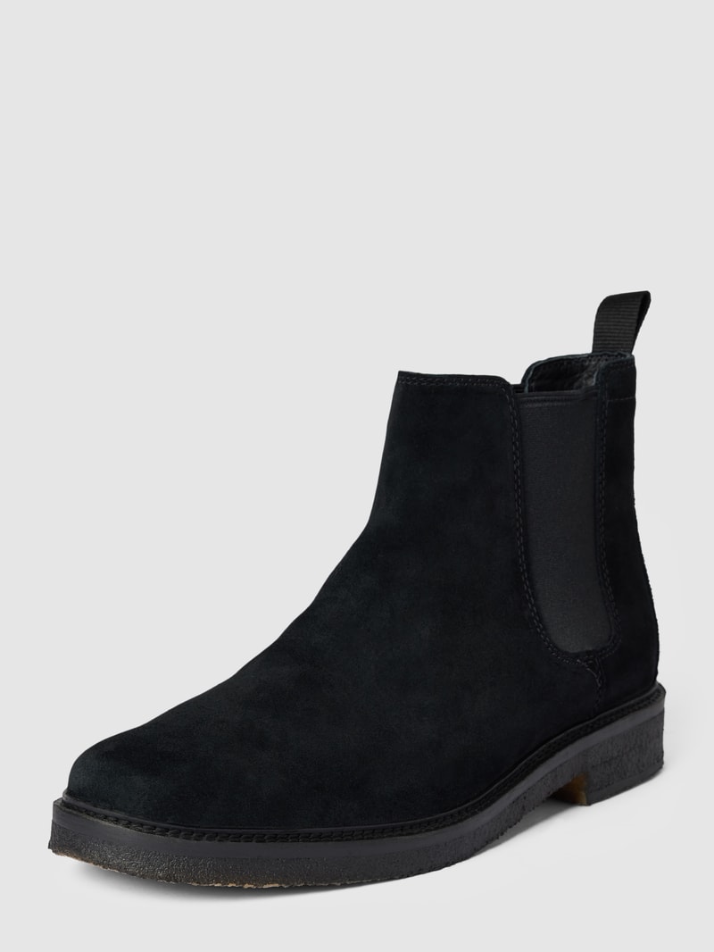 Chelsea Boots mit Label-Detail Modell 'CLARKDALE' in schwarz