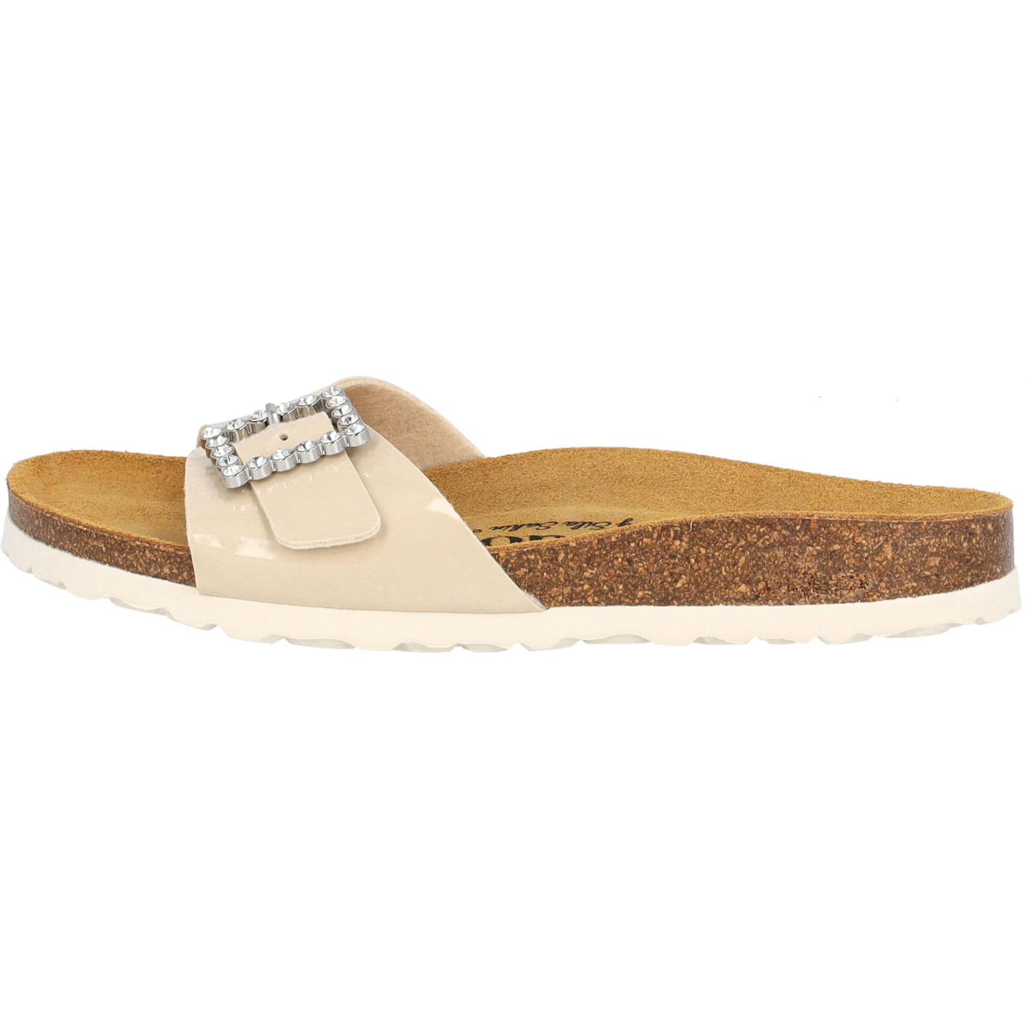 Palado Malta SQ by Sila Sahin, Pantoletten, Damen, Beige Lack