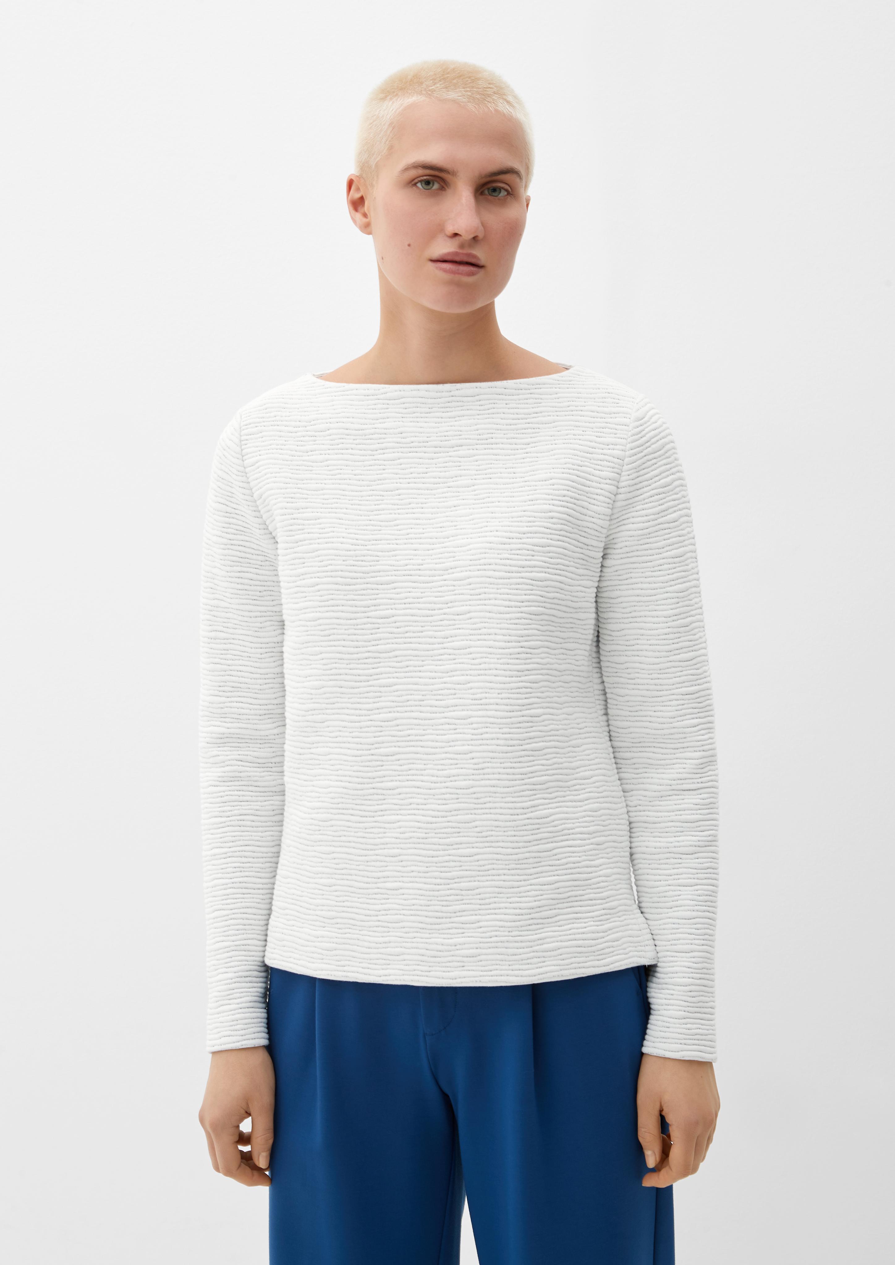 Sweatshirt mit Musterstruktur  2126023-0210