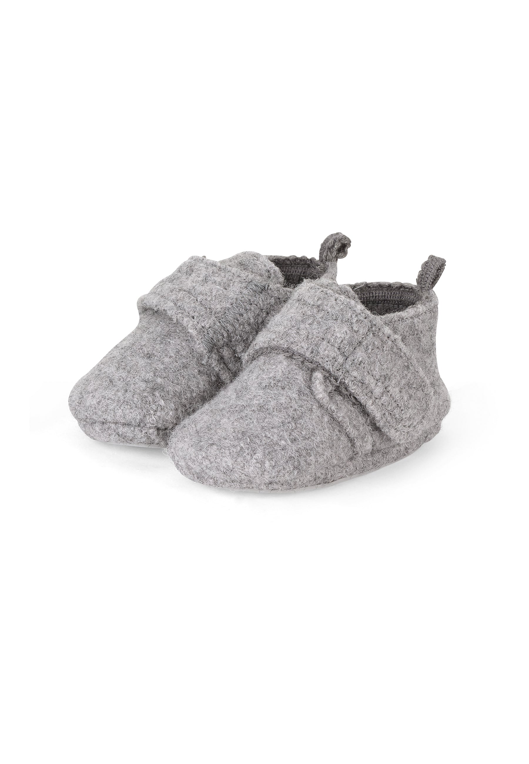 Baby Krabbelschuhe aus Filz in 3 Farben