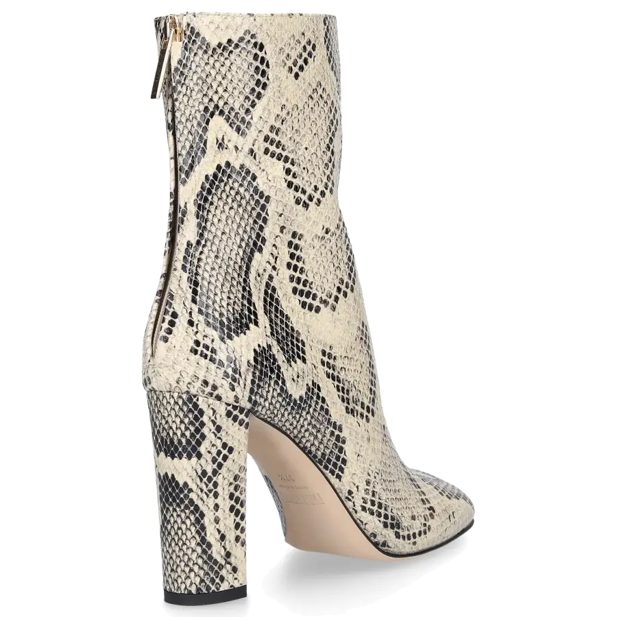 Paris Texas - Klassische Stiefeletten SQUARED BOOTIE 95 Kalbsleder - beige