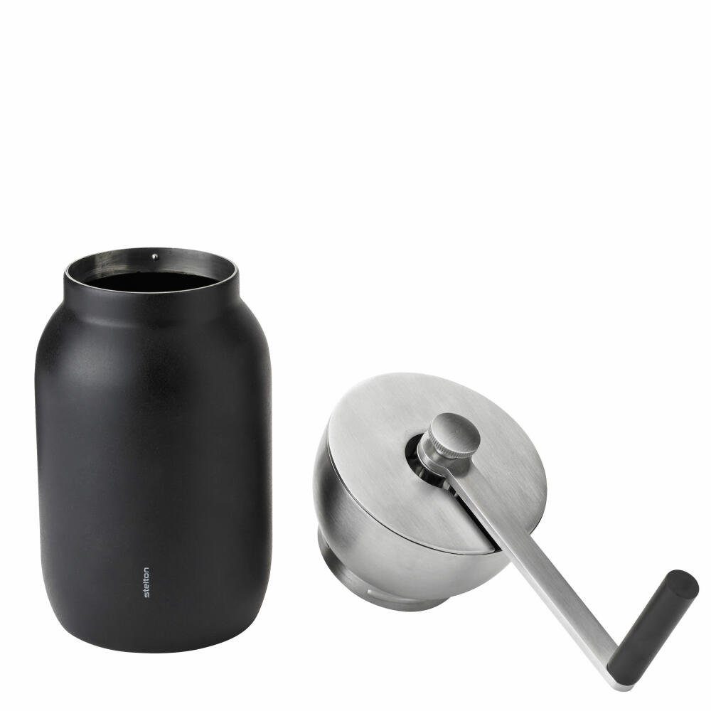 Stelton Kaffeemühle Collar Steel, einstellbarer Mahlgrad