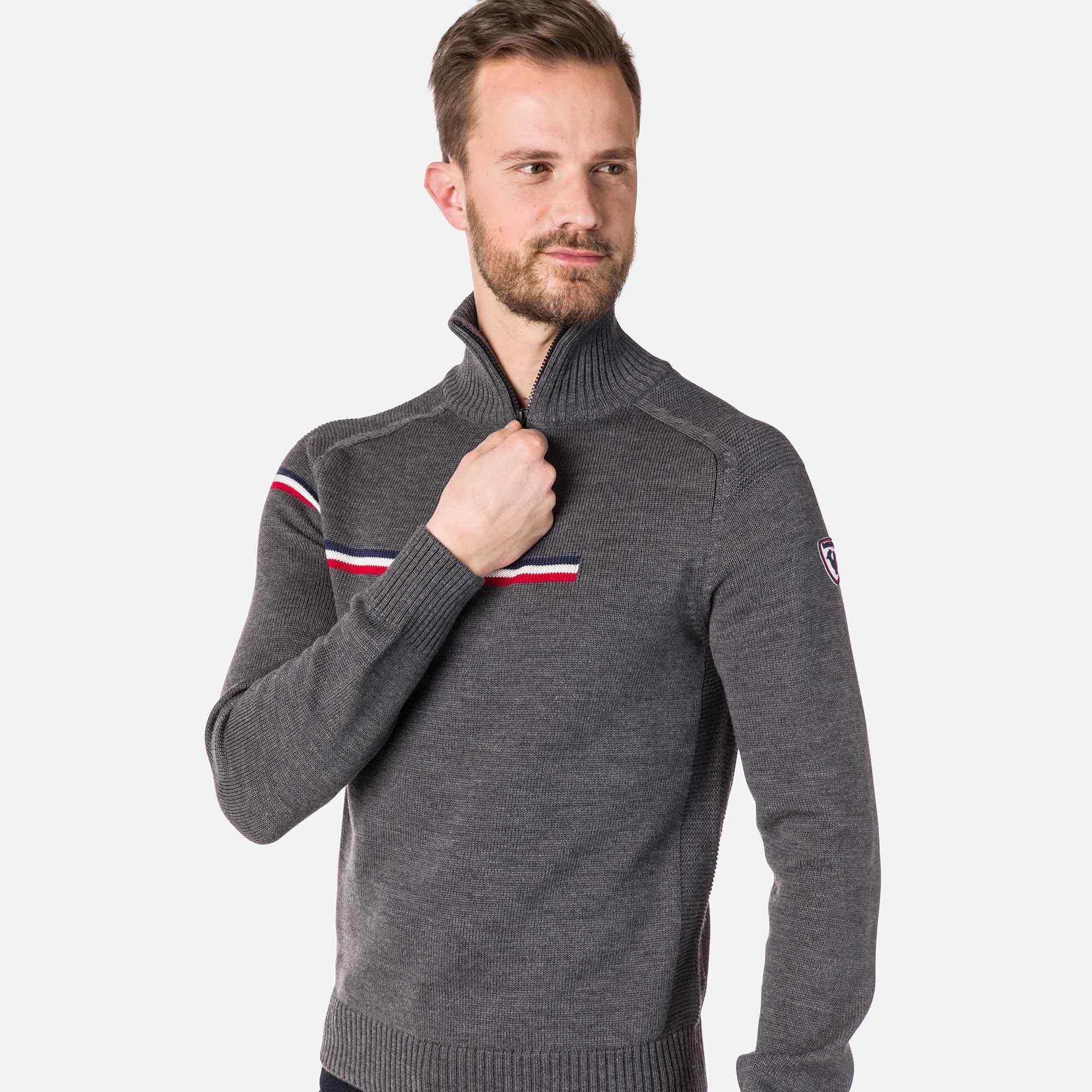 Pull Major à demi-zip Homme