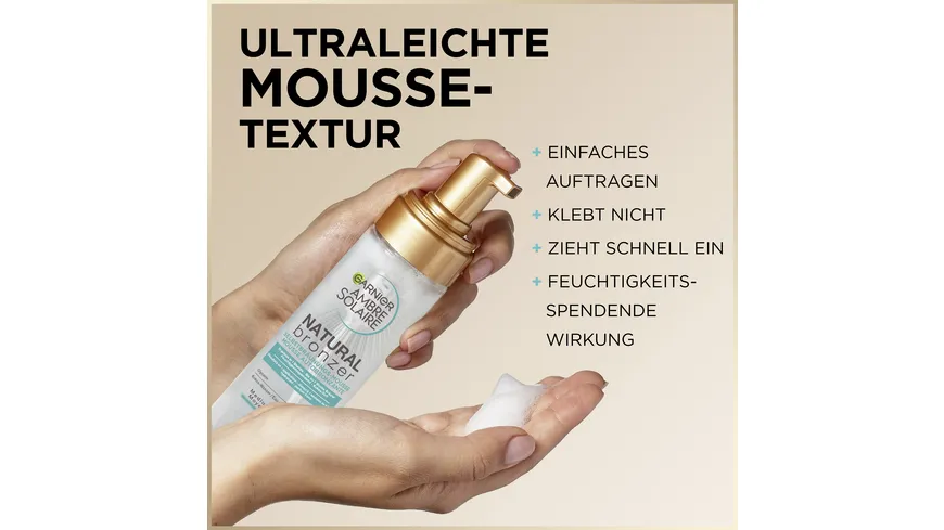 Garnier Ambre Solaire Natural Bronzer Mousse 200 ml
