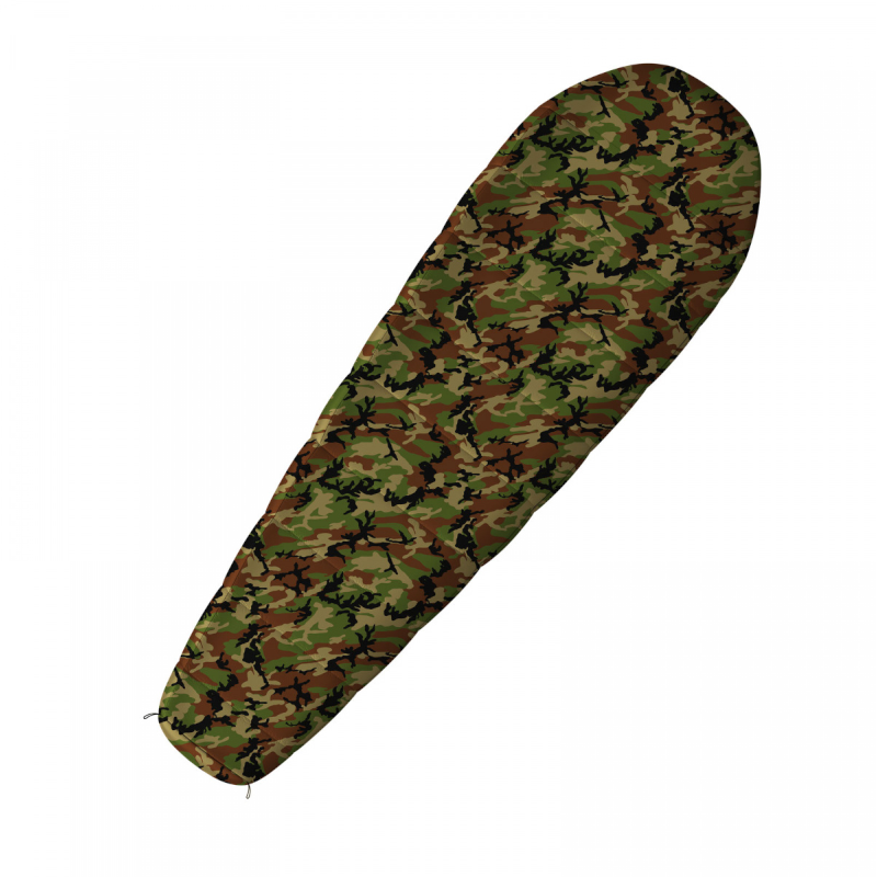 Husky 220 x 85 cm Army Mumienschlafsack